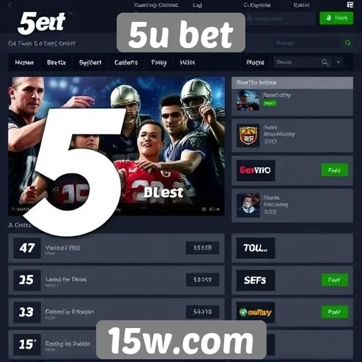 Ofertas e promoções disponíveis na 5u bet