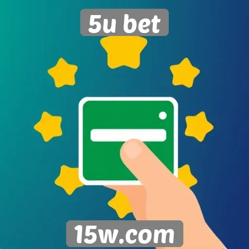 Métodos de pagamento disponíveis no 5u bet