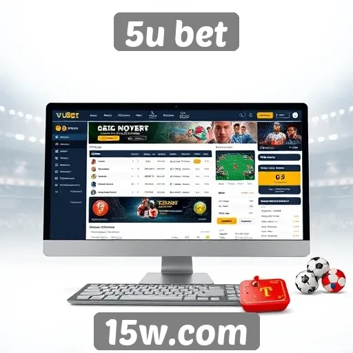 Interface do usuário da 5u bet é amigável e intuitiva